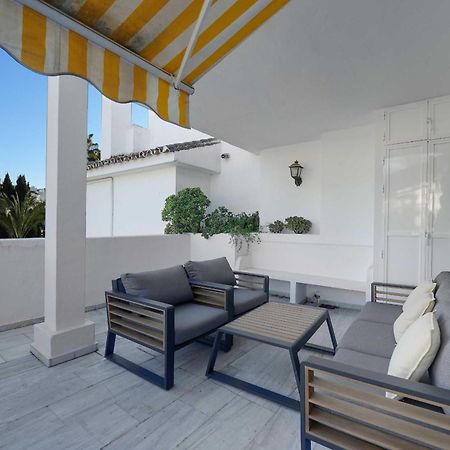 1104 First Line Beach Apartment Golden Beach Pool Marbella Exteriér fotografie