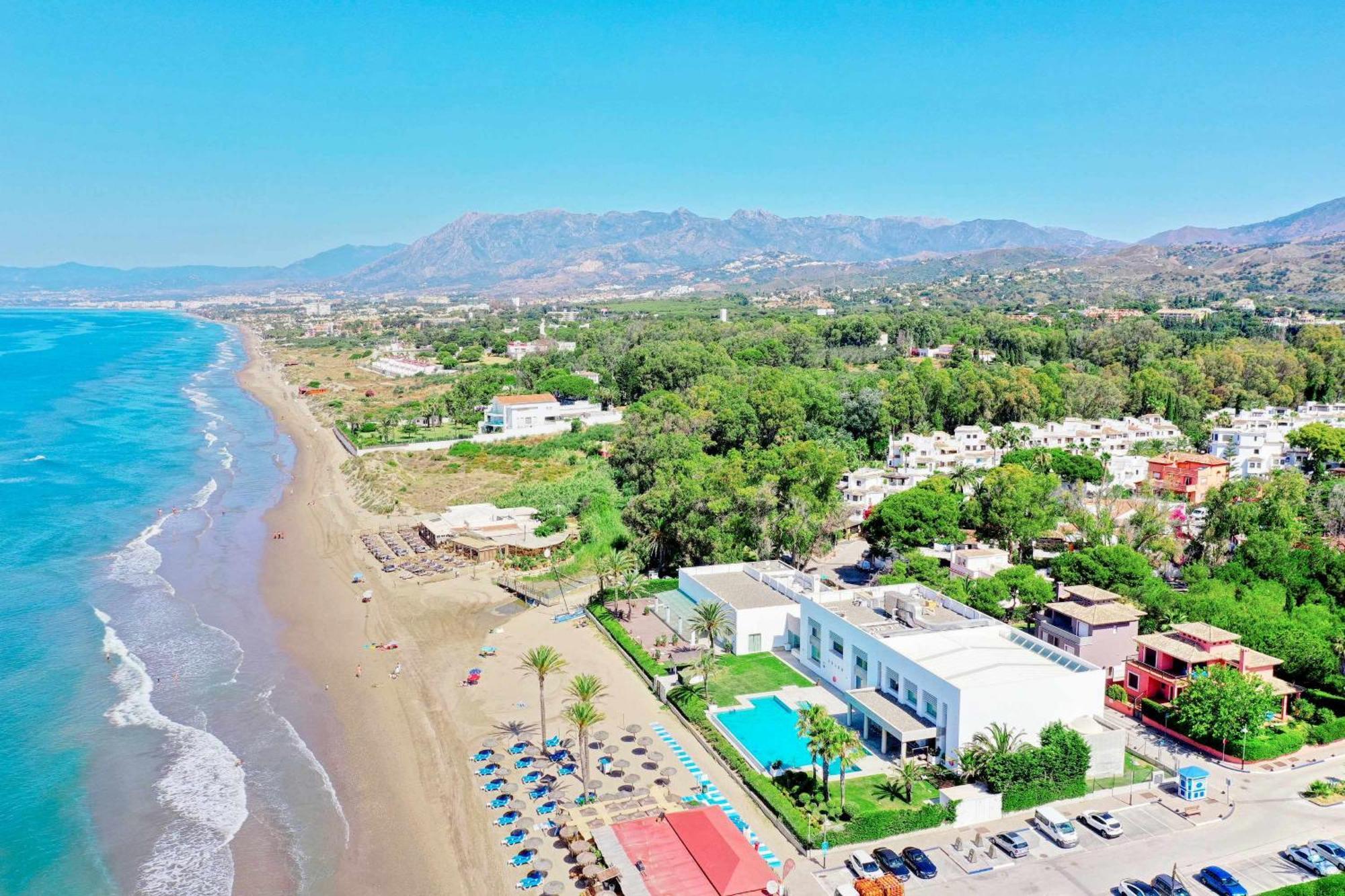 1104 First Line Beach Apartment Golden Beach Pool Marbella Exteriér fotografie